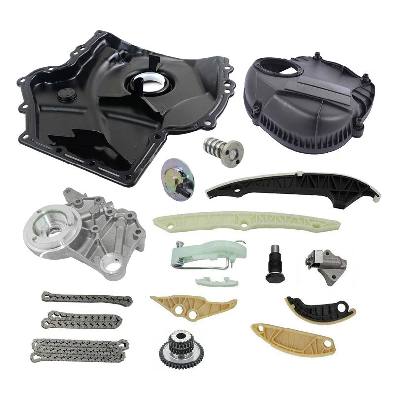 Timing Chain Cover Solenoid Magnet Kit for Audi A3 Q5 VW Jetta 2.0 TFSI (2008–2014)