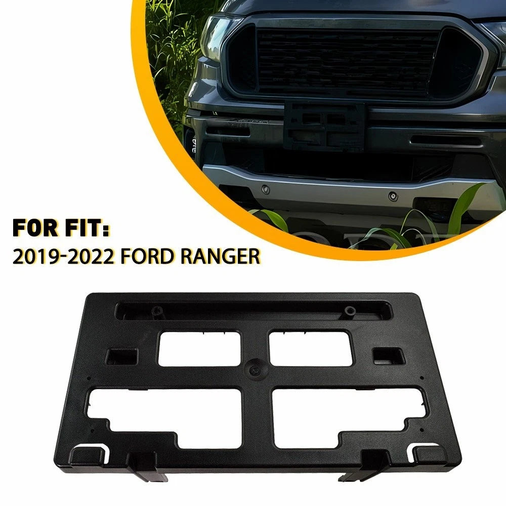Front License Plate Bracket Holder for Ford Ranger (2019–2022)