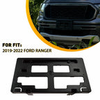 Front License Plate Bracket Holder for Ford Ranger (2019–2022)