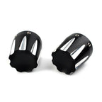 Front Axle Nut Covers for Harley Dyna, Fatboy, Electra, Street Glide, Road King (2006-2023)
