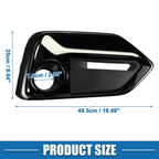 Fog Light Grille Cover Trim Pair for Honda Civic (2020–2021)
