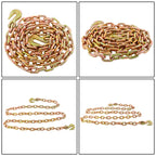 Set of 4 Ratchet Load Binders for Chain and Bundle Kit (10FT)