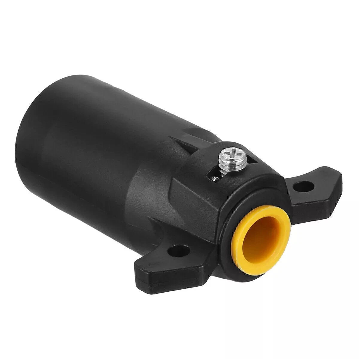 7 Way Round RV Trailer Light Plug Connector Replacement End Blade Pin