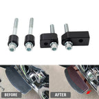 3/4" Driver Floorboard Extenders Spacer Kit for Harley Road Electra Street