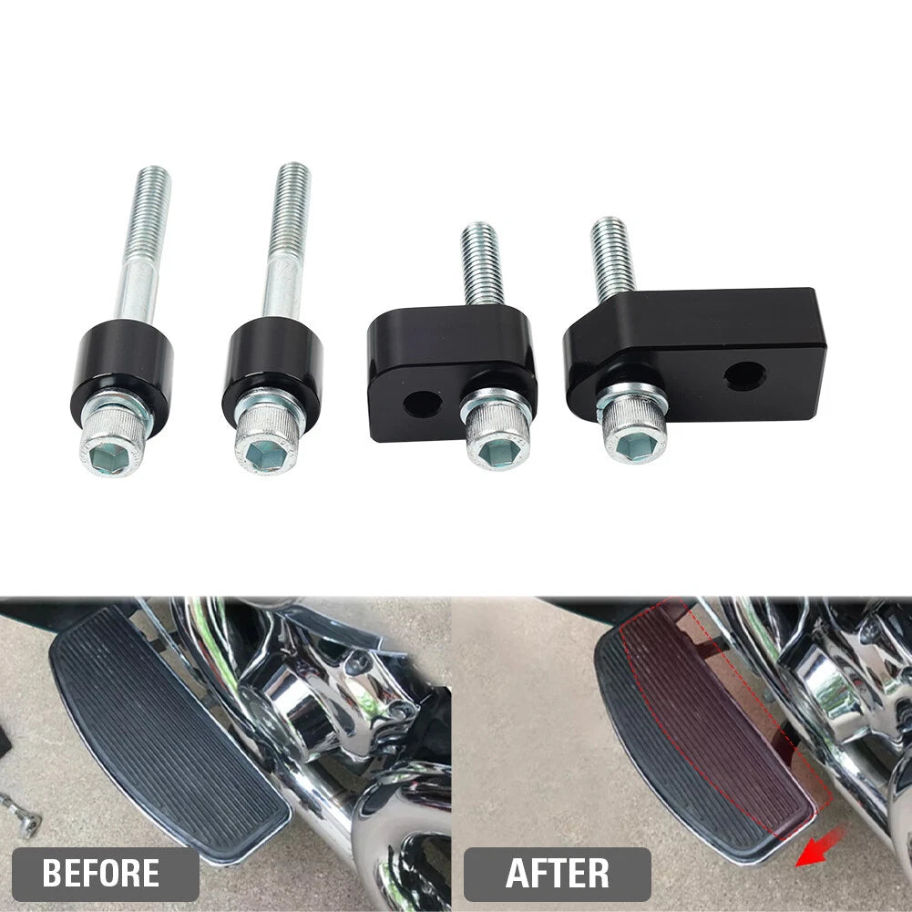 3/4" Driver Floorboard Extenders Spacer Kit for Harley Road Electra Street