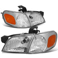 Chrome Headlight + Amber Corner + LED DRL Fog Light Set for Venture/Silhouette (1997–2005)