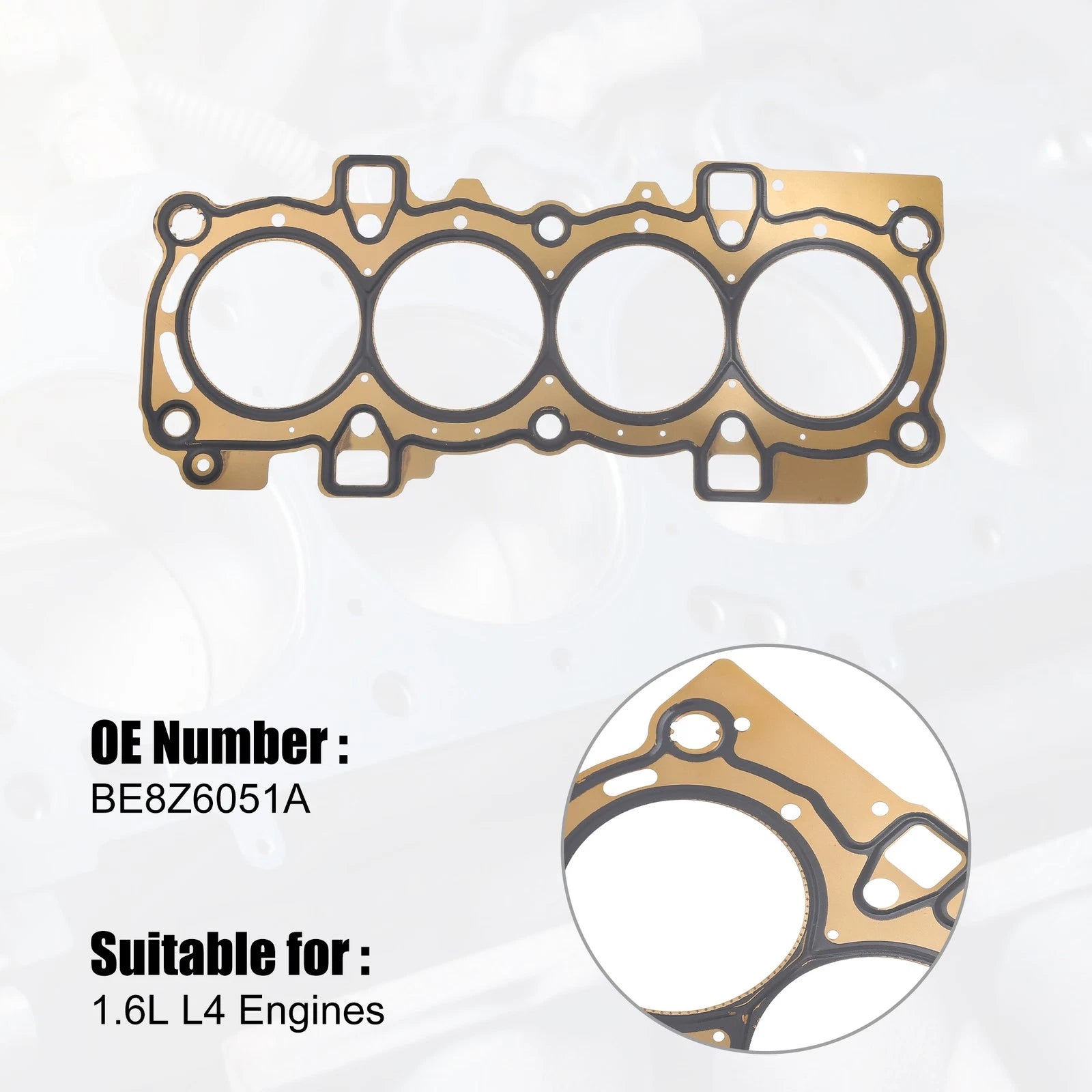 Cylinder Head Gasket No.BE8Z6051A for Ford Fiesta (2011–2019)