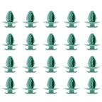 20pcs Set Green Wheel Arch Fender Flare Molding Trim Retainer Clips for Jeep
