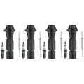 Set of 4 Denso Iridium Power Spark Plugs & Coil Boots for CX-7 Fusion Milan