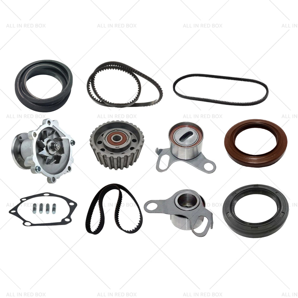 Water Pump & Timing Fan Belt Kit for Toyota Hilux LN106 LN111 LN130 (1984–1997)