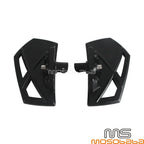 Black Footpeg Foot Pegs for Harley Softail Slim FLSL 107 LiveWire (2018-2023)