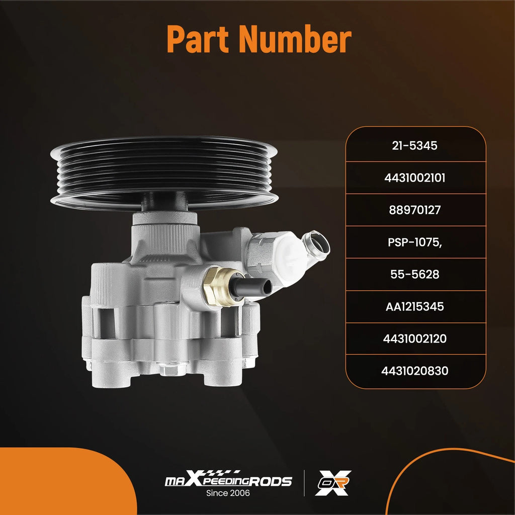 Power Steering Pump with Pulley for Toyota Corolla (2003-2008)