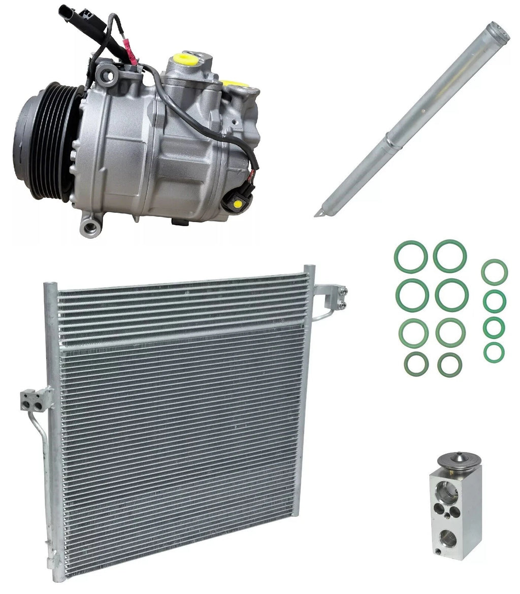 AC Compressor Kit With Condenser for Mercedes GLE400 3.0L (2017–2019)