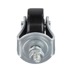 Set of 2 Swivel Castor Wheels for Garage and Workshop Tasks