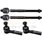 Set of 4 Tie Rod Links for Chevy Colorado (2006–2007)