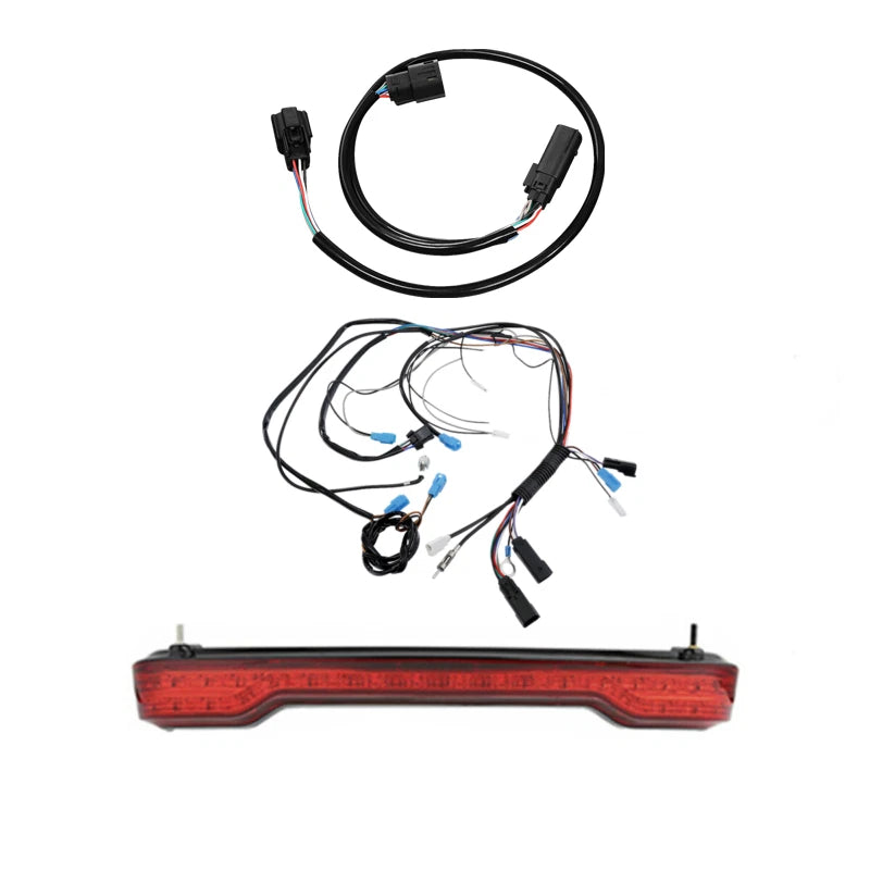 Trunk LED Brake Light & Wiring Harness for Harley Street Road Glide (2014–Up)