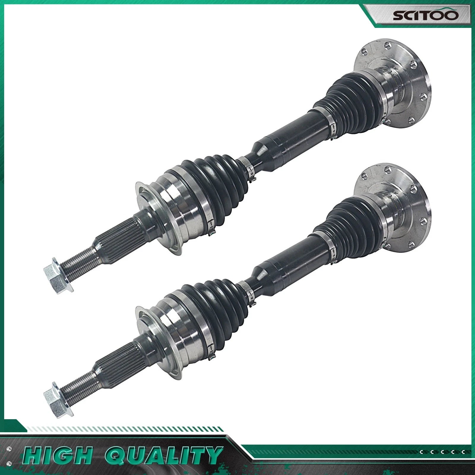 2X Front CV Axles for Chevrolet Silverado 2500 HD, 3500 HD (2011–2019)