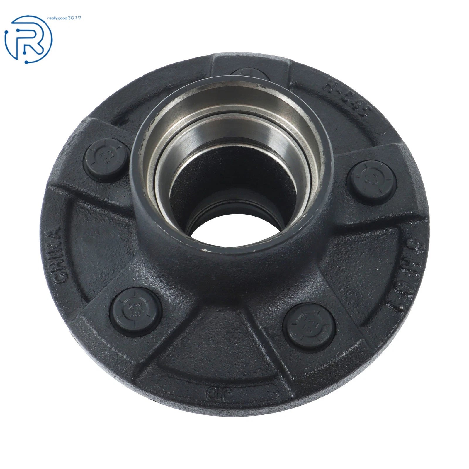 2X Trailer Idler Hub 5 on 4.5" & Round #84 Spindle for 3500lbs Axle