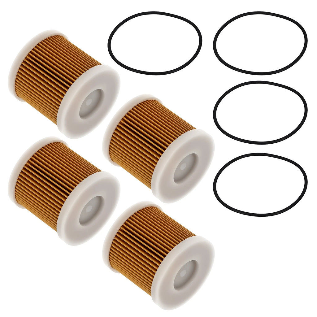 4PC Fuel Filter for Yamaha Outboard (Up to 300HP) 9079446871 907-94468-71-00
