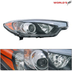 RH Passenger Side Halogen Headlight Assembly for Kia Forte (2014–2016)