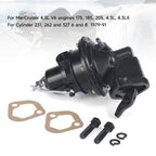 Aluminum Fuel Pump for Mercury 4.3L V6 Marine Engines (175, 185, 205)