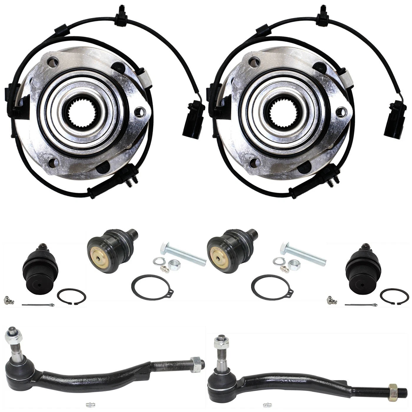 Set of 2 Wheel Hubs for Chevy Olds 4WD 4X4