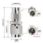3AN Stainless Steel Brake PTFE Teflon Swivel Hose End Fitting Adapter