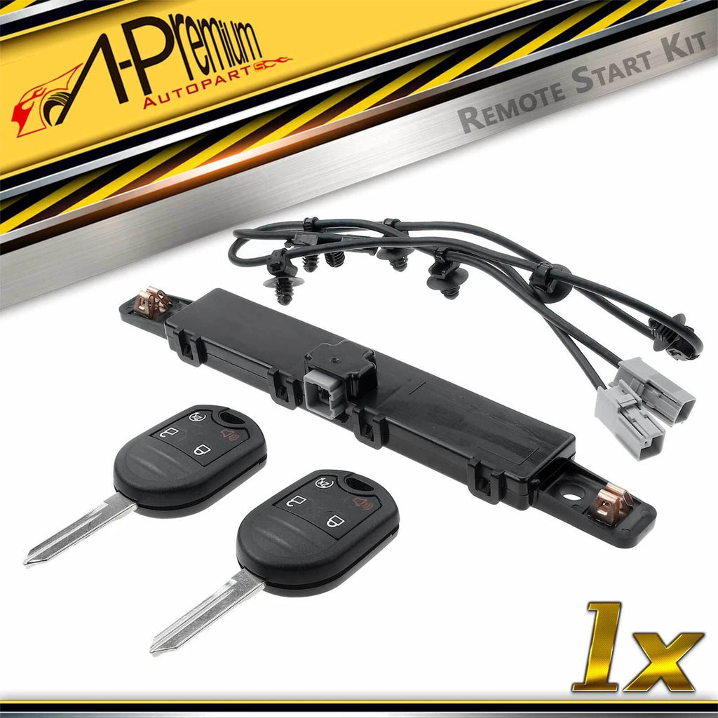 Remote Start Kit 2 Keys for Ford F-150 (2011–2014) with Power Door Locks