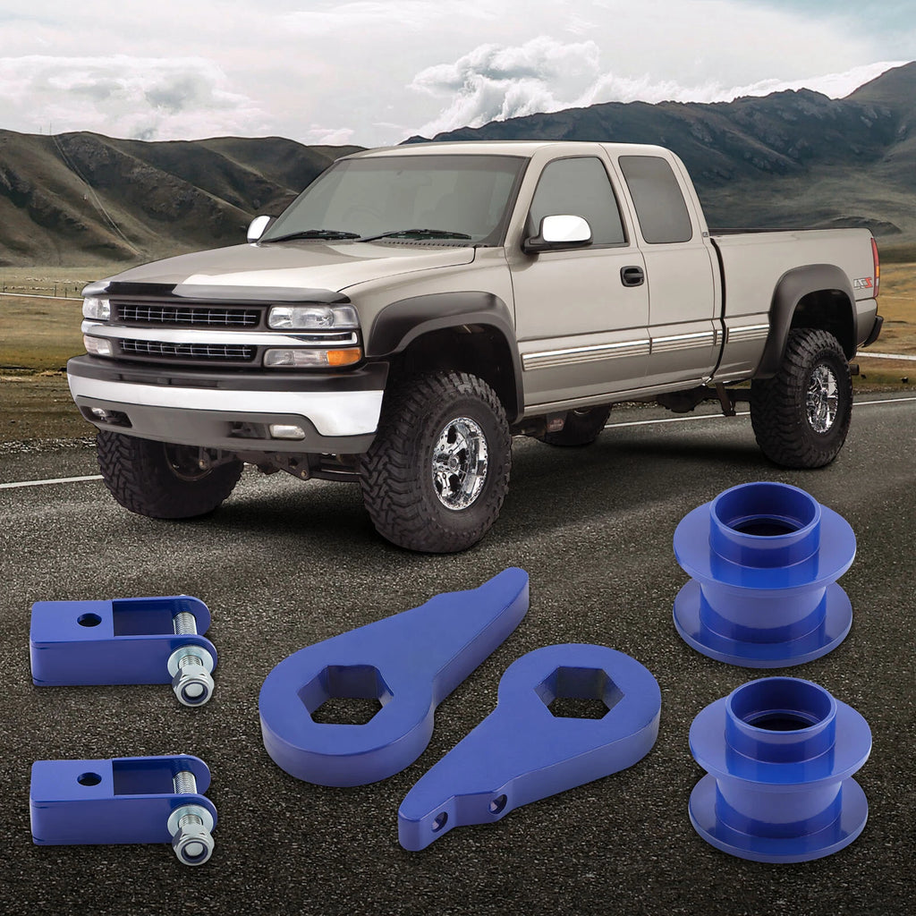 Front & Rear Lift Leveling Kit for Chevy Avalanche/Suburban 1500 (2000–2006)