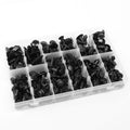 240Pc Bumper Nylon Rivet Retainer Push Pin Clip for