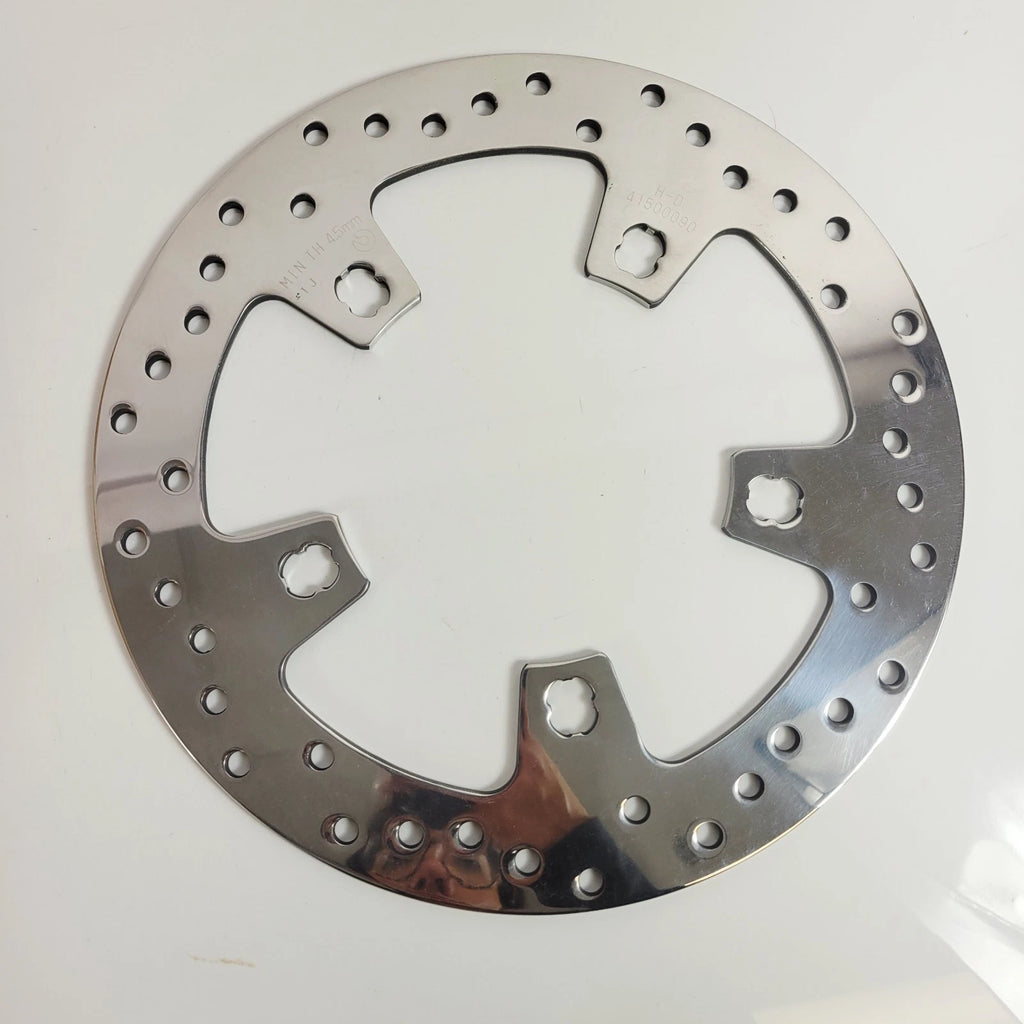 Polished Chrome Front Brake Rotor for Harley-Davidson Touring (2009–Present) 41500094