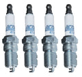 Set of 4 Spark Plugs for Ford Fiesta (2009–2019), GMC Sonoma (1991–1999), Mazda 3 (2004–2013), Mercury L4