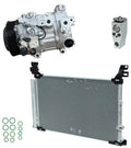 A/C Compressor Kit w Condenser for Lexus RC200t (2017–2017)