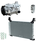 A/C Compressor Kit w Condenser for Lexus RC200t (2017–2017)