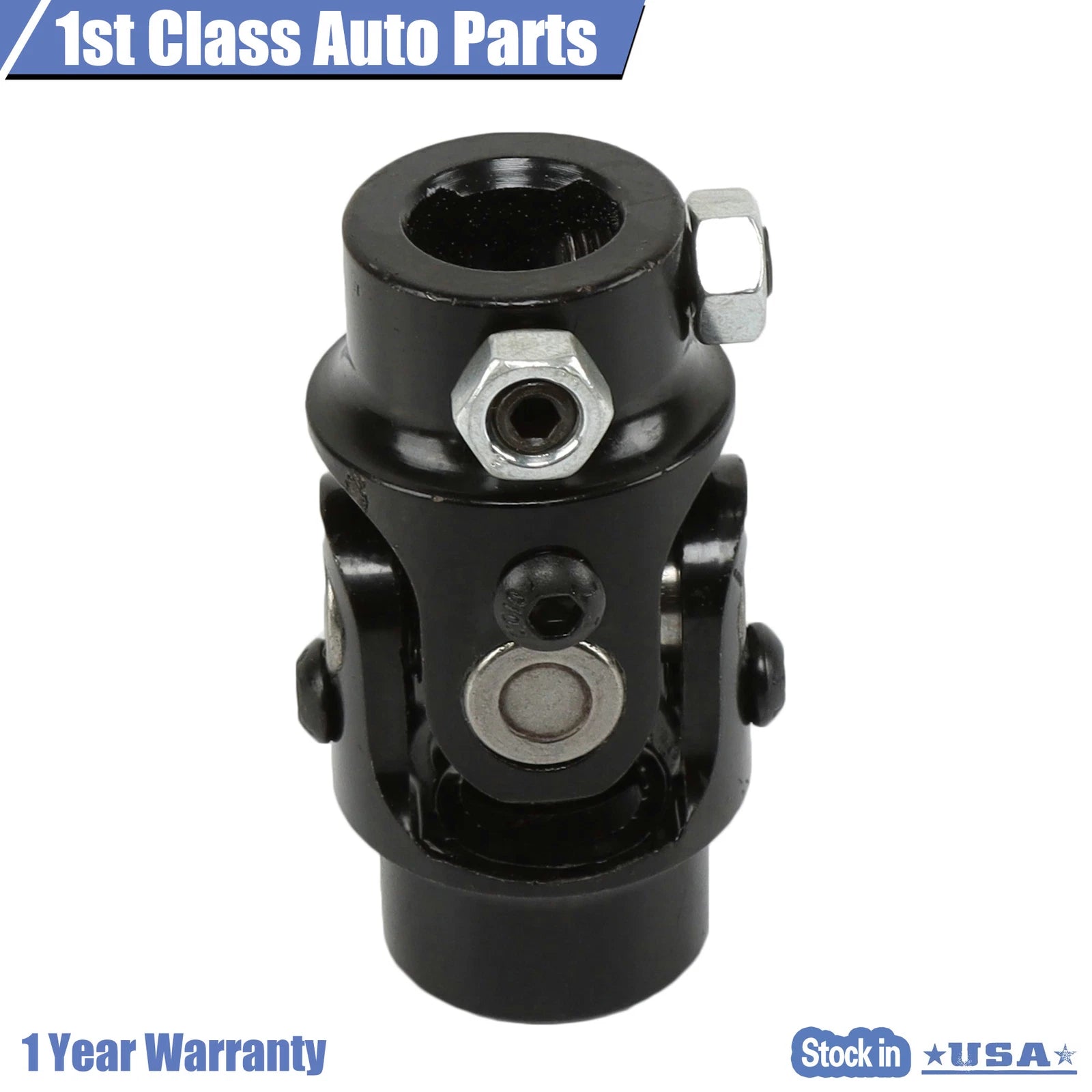 Steering Shaft U Joint Coupler for Universal 3/4" DD X 3/4" (Universal)