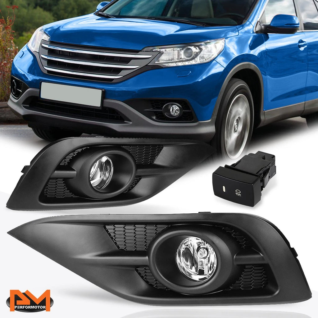 Left Driver Side Headlight Lamp for Honda Pilot (2009–2011) Chrome/Amber