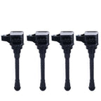 Set of 4 Ignition Coils for Nissan Titan (2017–2024) NV2500 NV3500 (2016–2021)