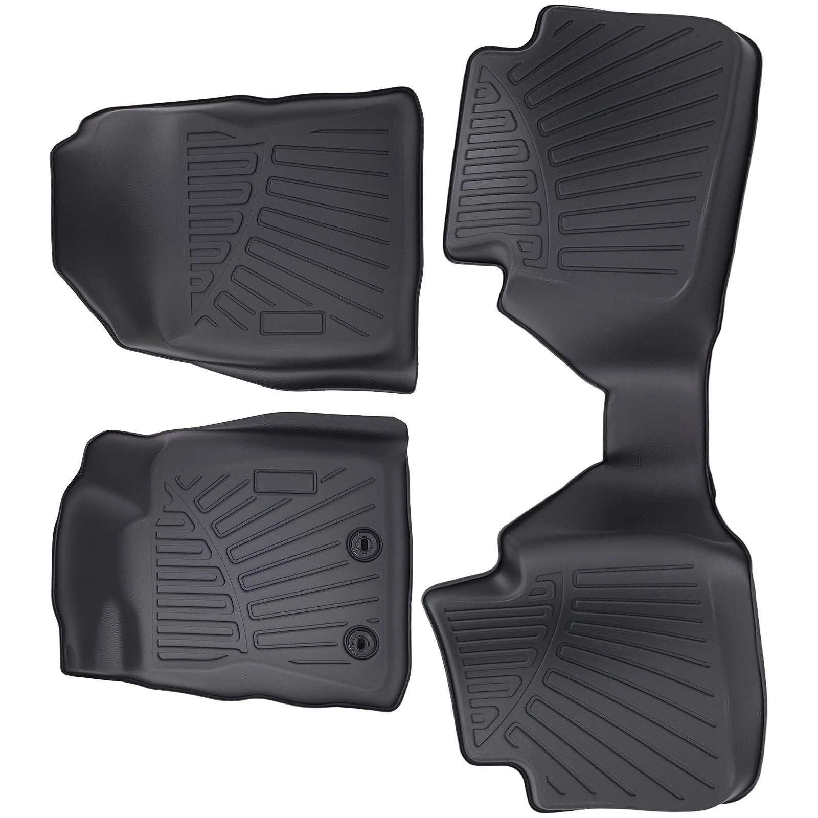 Set of 4 All Weather Floor Mats Liner for Subaru Impreza/Crosstrek (2024–2025)
