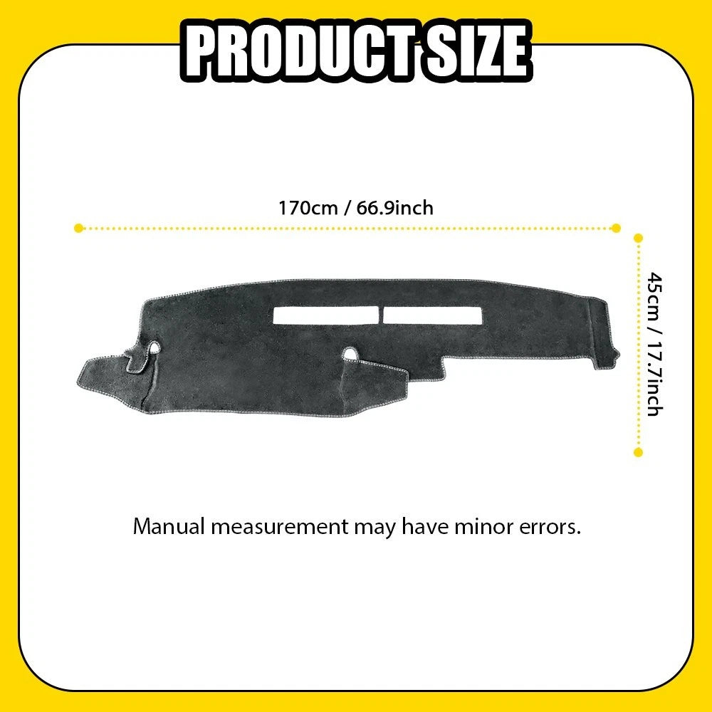Dash Mat for Chevrolet C K Series C1500 C2500 K1500 K2500 (1988–1994)
