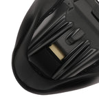 Black PU Seat for Harley Touring (2009–2024) Driver Passenger White Stitching