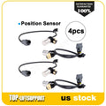 Set of 4 Crankshaft Position Sensors for Toyota Camry (2002–2009)
