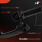 Exterior Door Handle Front Black for Toyota Tundra (2007–2019)