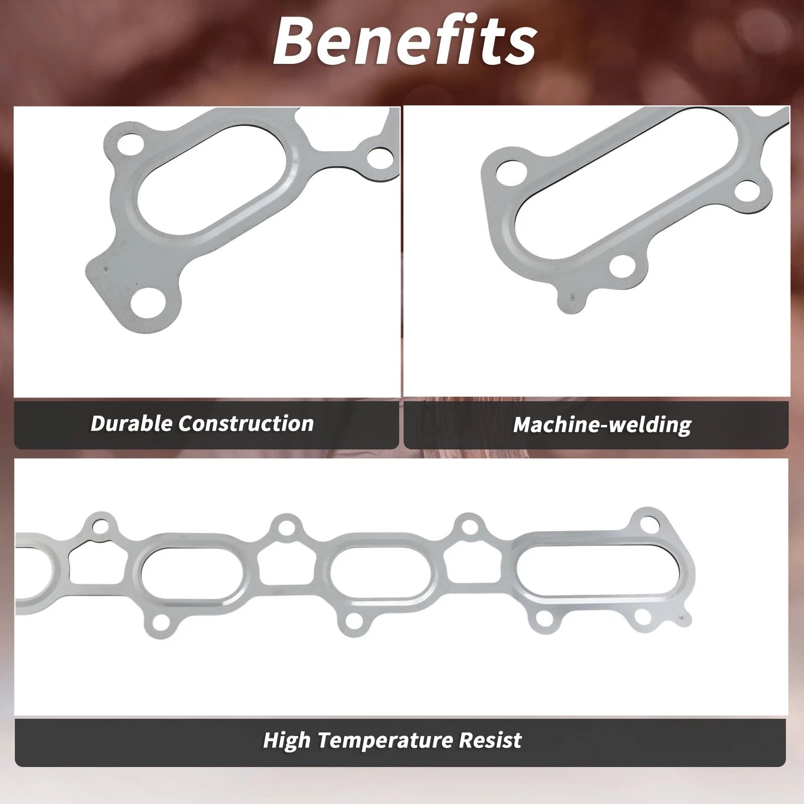Exhaust Manifold Header Gasket for Mitsubishi L200 (2005–2016) No. 1555A160