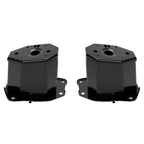 Bumper Bracket Set for Honda Civic (2012) - Black, Driver & Passenger Side