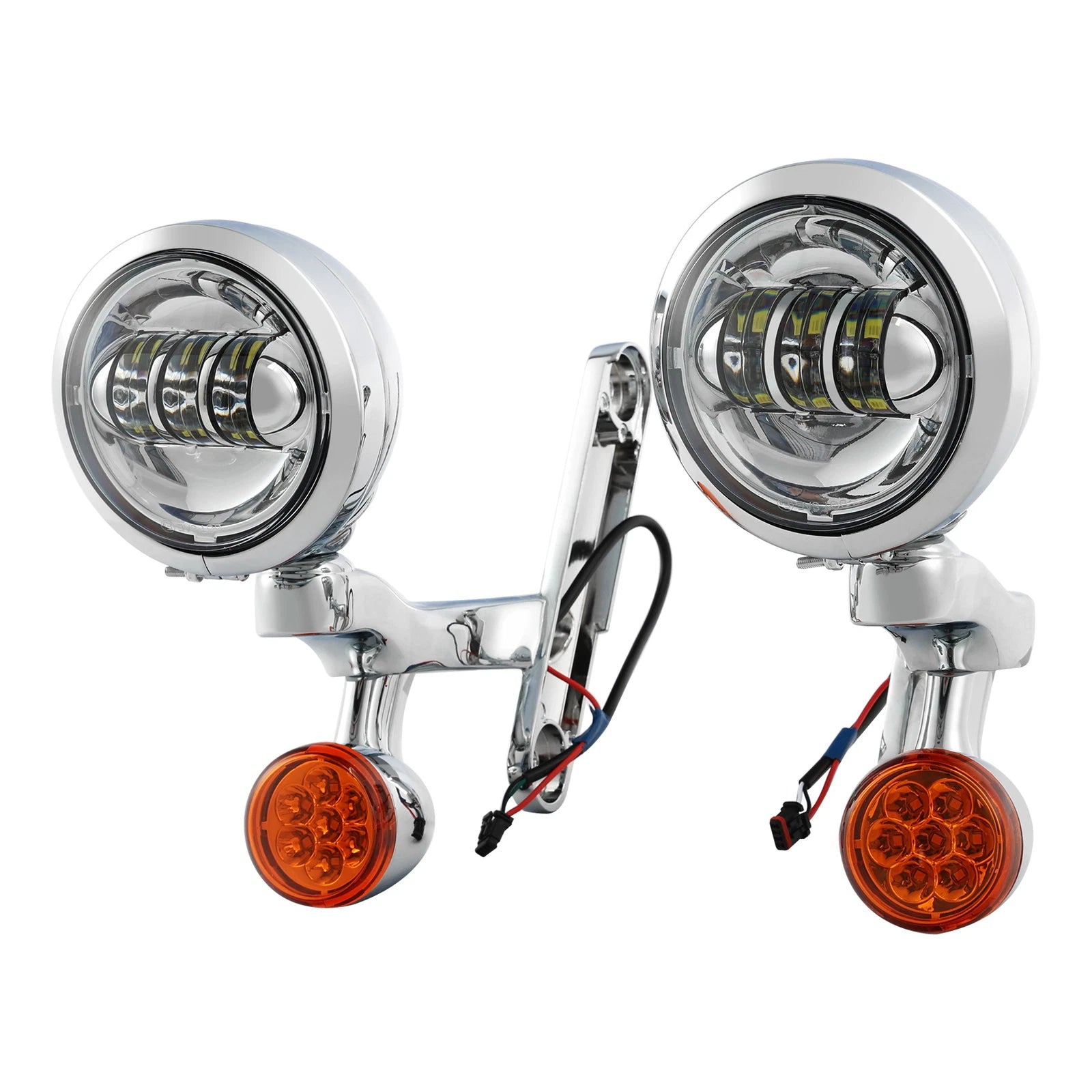 Fog Light Bracket for Harley Touring Street Tri Glide (1994–2024)