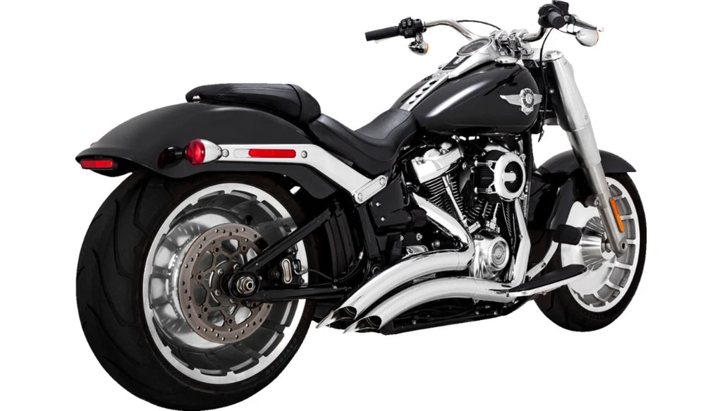 Vance & Hines Big Radius 2-into-2 Chrome Exhaust for Harley Softail (2018–2024)