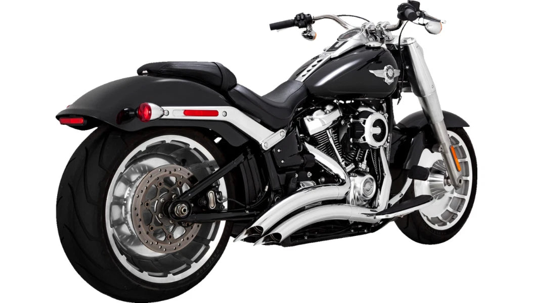 Vance & Hines Big Radius 2-into-2 Chrome Exhaust for Harley Softail (2018–2024)