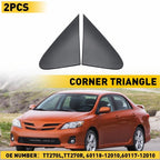 2X Side View Mirror Fender Corner Trim Cover for Toyota Corolla (2008–2013)