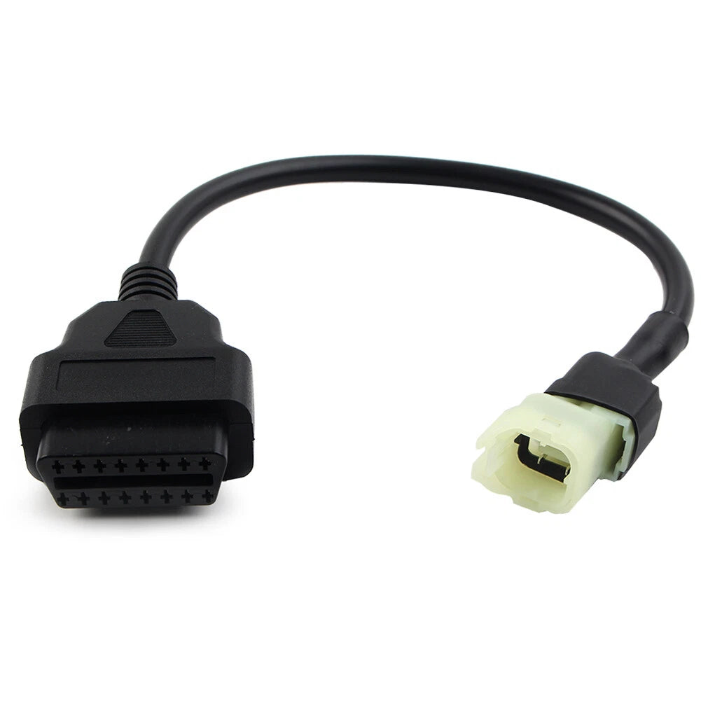 4 Pin to 16 Pin OBD2 Cable Connector for Honda Motorcycles