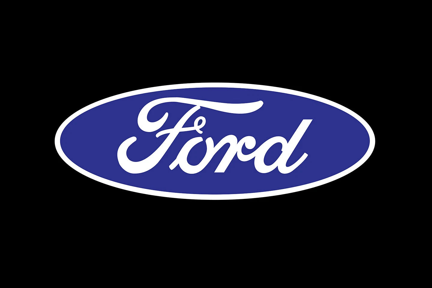 Fender Gripper Protective Cover Cushion with Blue Oval Emblem for Ford